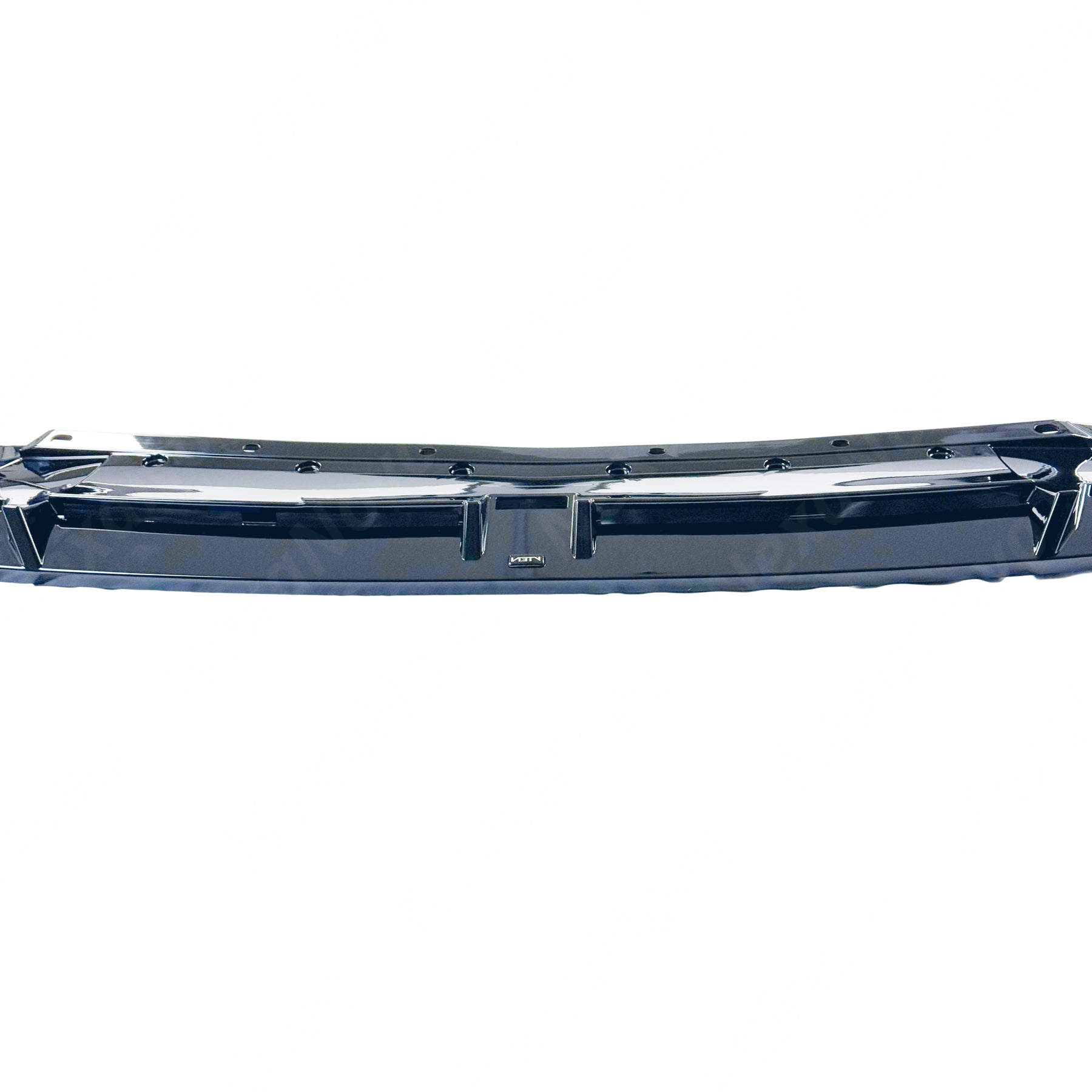 NexaNovo gloss black front bumper lip for BMW X3 M Competition 2022-2024 G01 LCI trims.