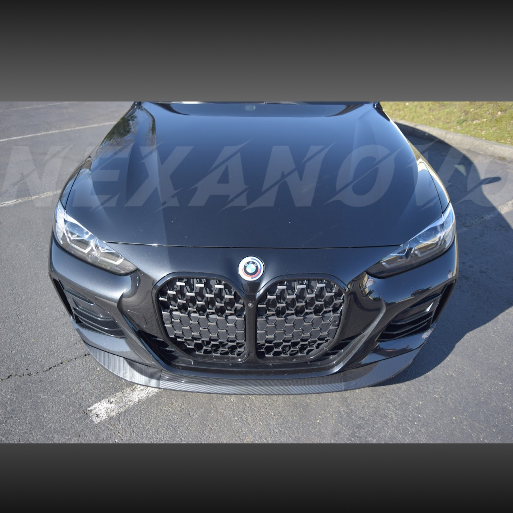 Carbon Fiber Print MP Front Lip for BMW G22/23 430i M440i (2021-2024) NexaNovo