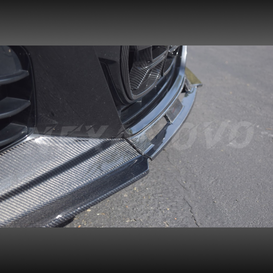Carbon Fiber Racing CSL Style Front Lip For BMW G22/23 430i M440i (2021-2025) NexaNovo