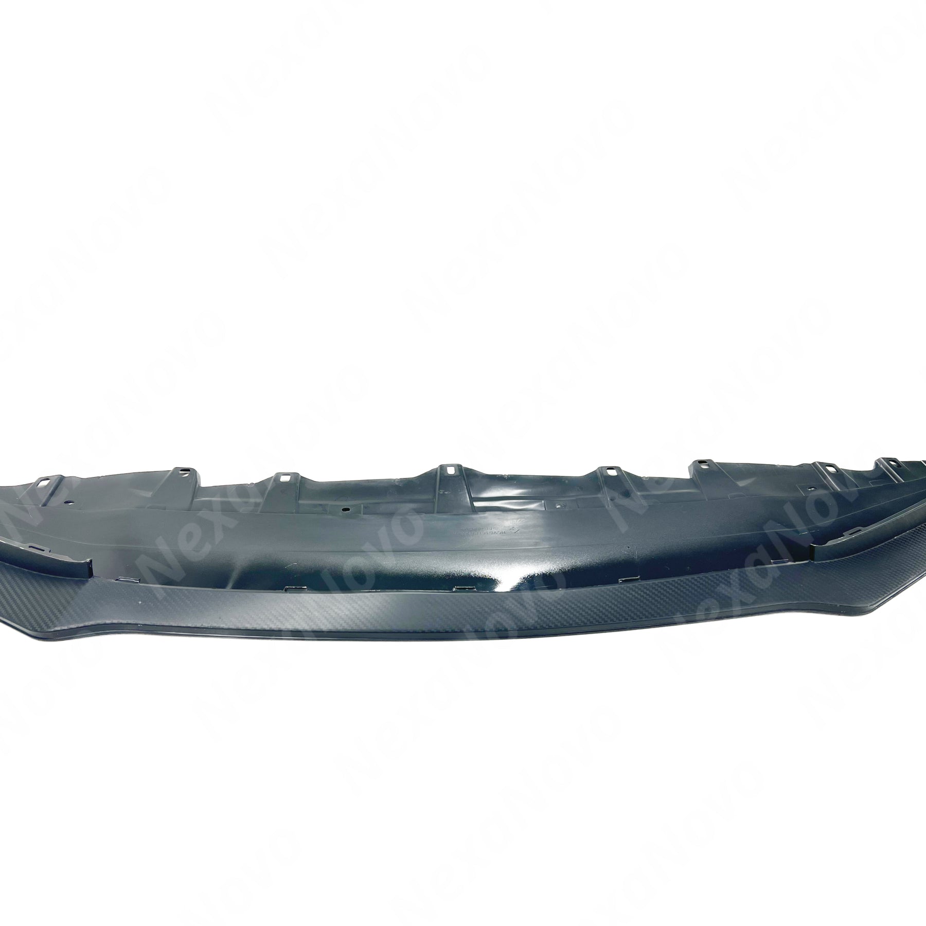 NexaNovo front splitter kit in carbon fiber style for Honda Civic Type R Touring 2017-2021.