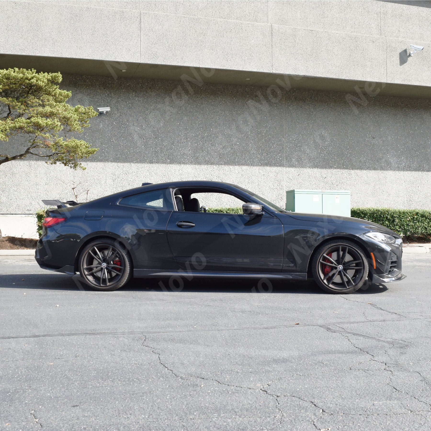 Real Carbon Fiber Racing CSL Style Front Lip Side Skirt For BMW G22/23 430i M440i (2021-2025) NexaNovo