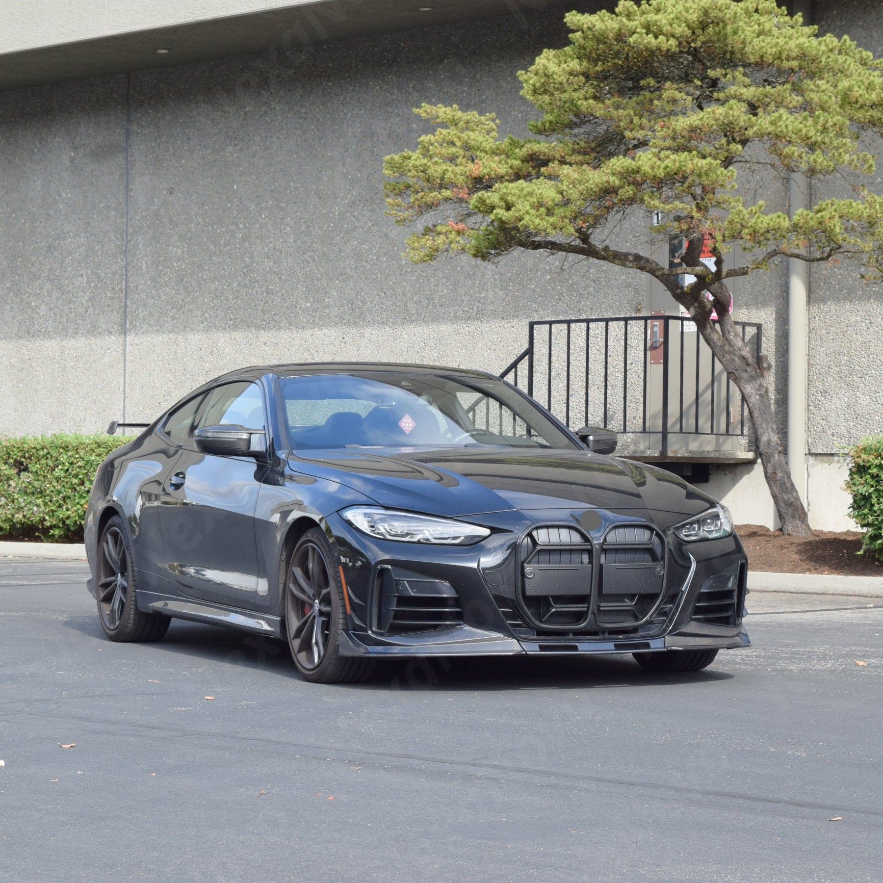 Real Carbon Fiber Racing CSL Style Front Lip Side Skirt For BMW G22/23 430i M440i (2021-2025) NexaNovo