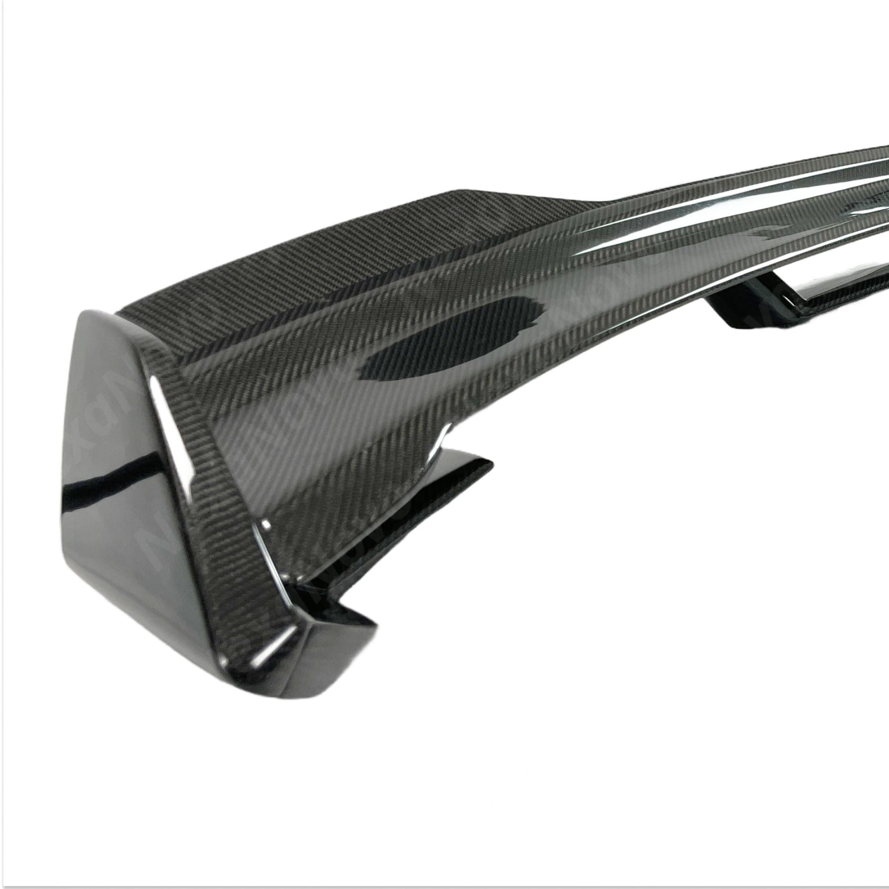 Dark Horse Style Real Carbon Fiber Rear Spoiler W/ Gurney Flap For Ford Mustang (2024-2025 Up) NexaNovo