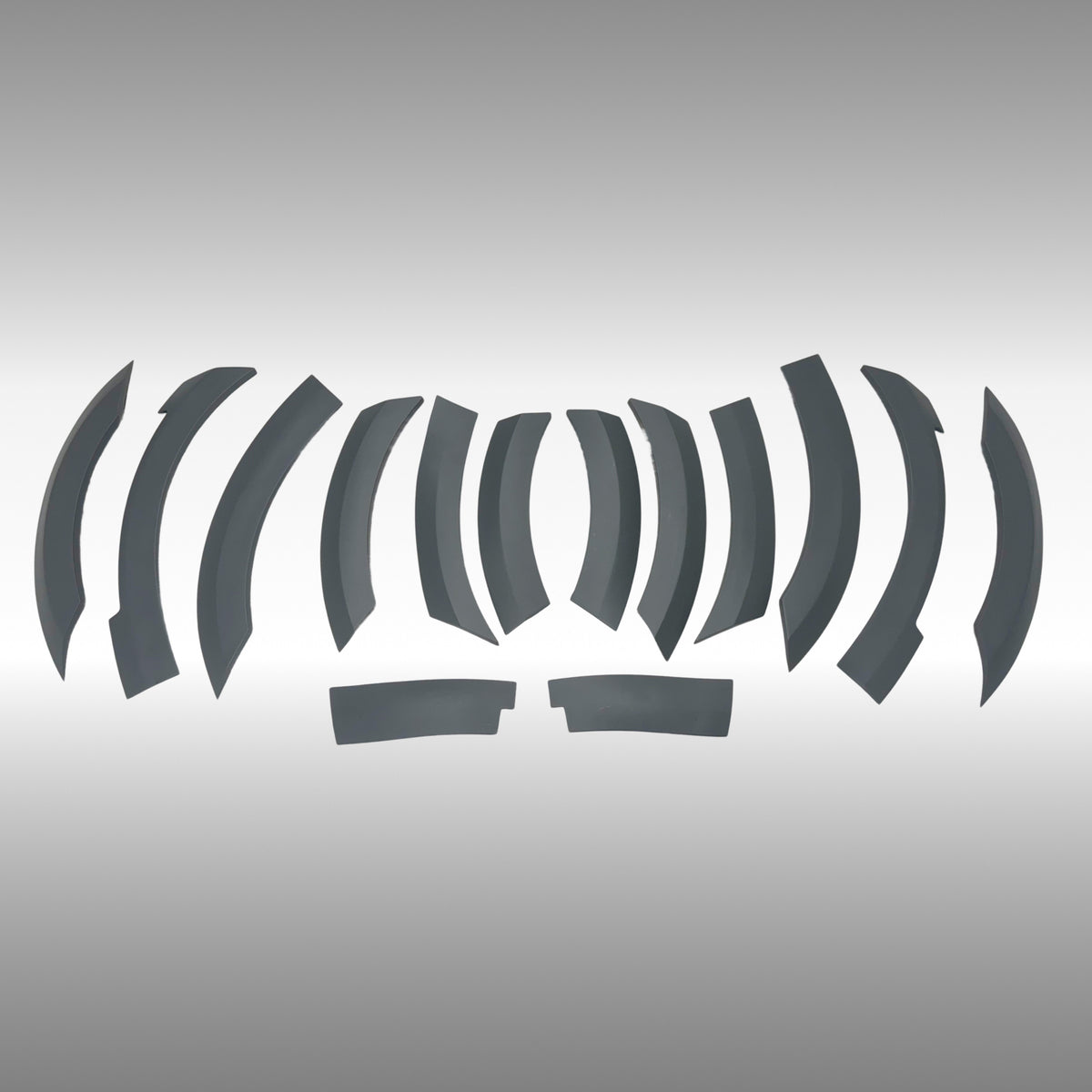 Porsche Macan Wide Body Primer Black Unpainted Fender Flares (2019-2021) Nexanovo