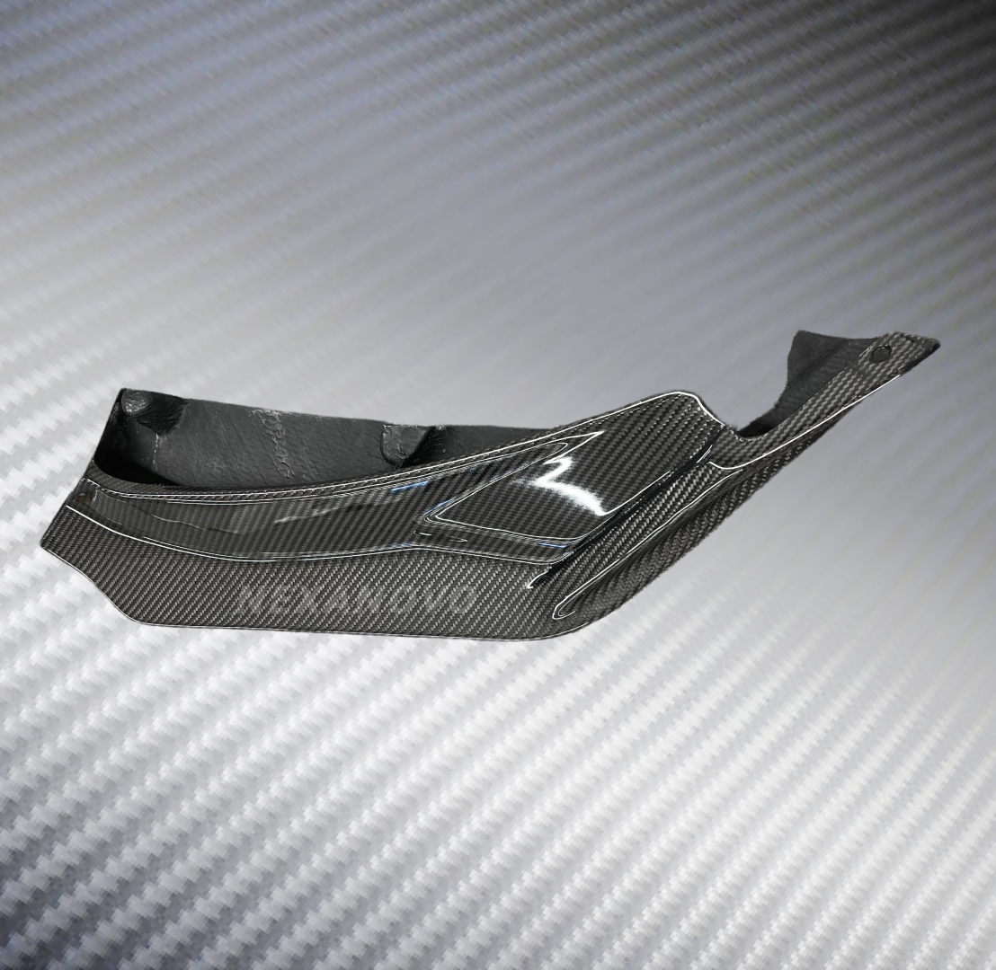 2024 G82 M4 Real Carbon Fiber V Style Lip Spoiler by NexaNovo