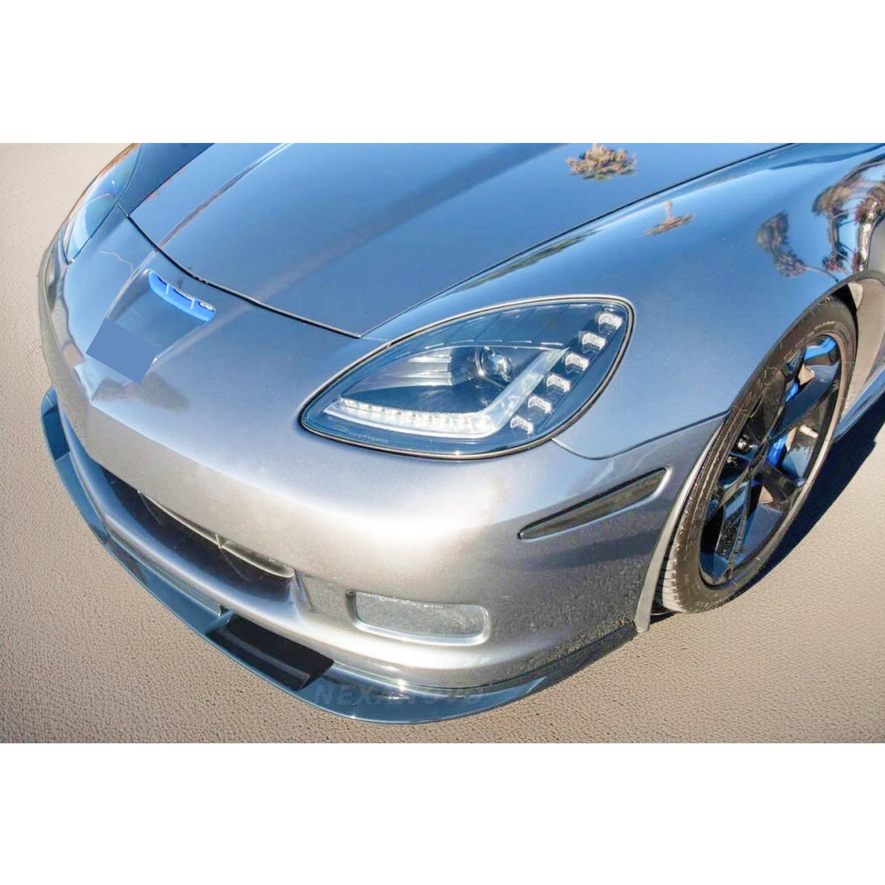 2007 Chevrolet Corvette C6 ZR1 Style Front Spoiler Body Kit by NexaNovo