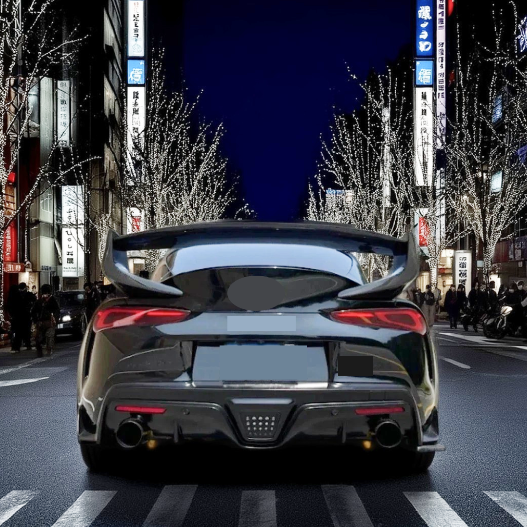Real Carbon Fiber Trunk Lip Spoiler Wing for GR Supra 2021 NexaNovo