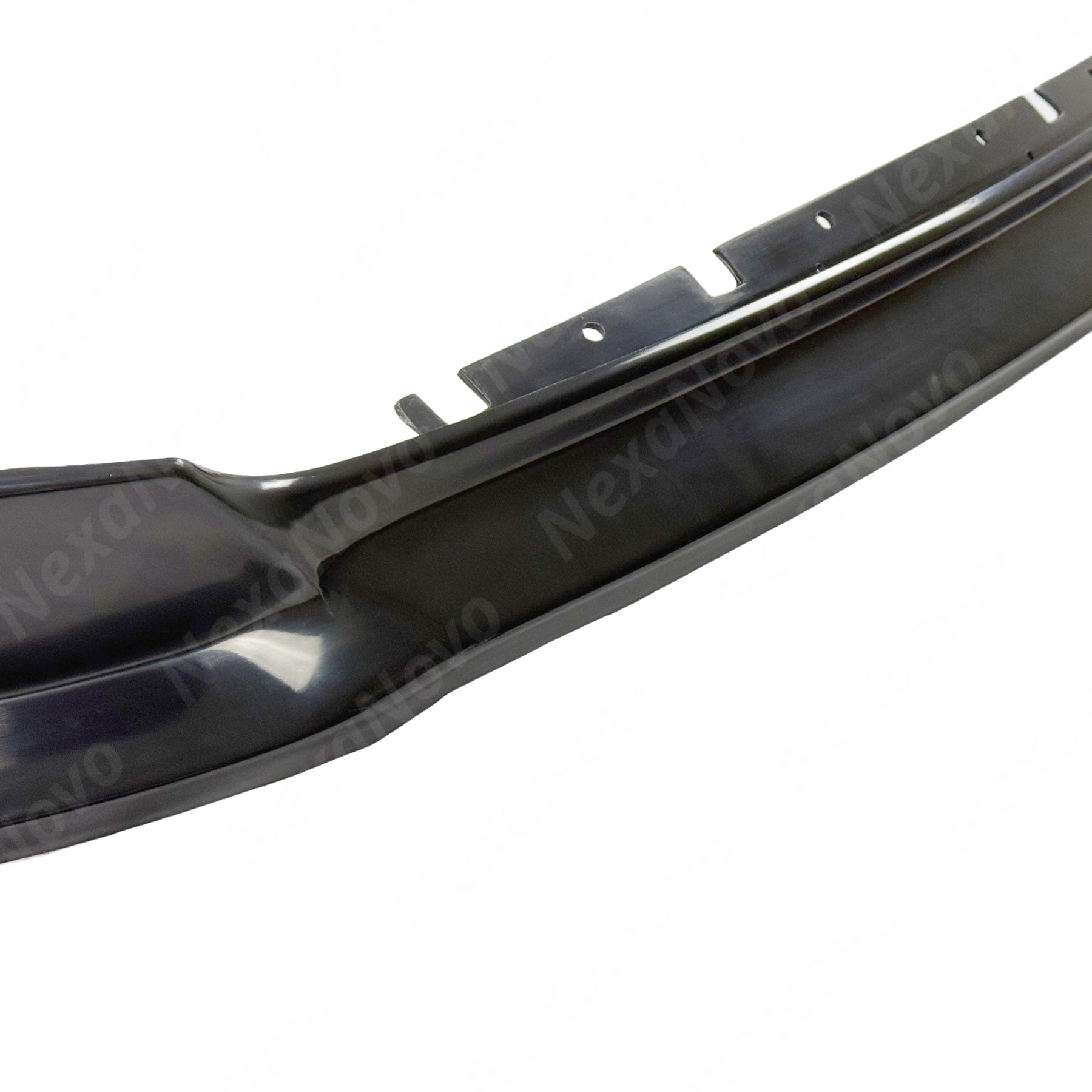 2013 Ford Mustang GT Black Front Splitter for Enhanced Styling by NexaNovo