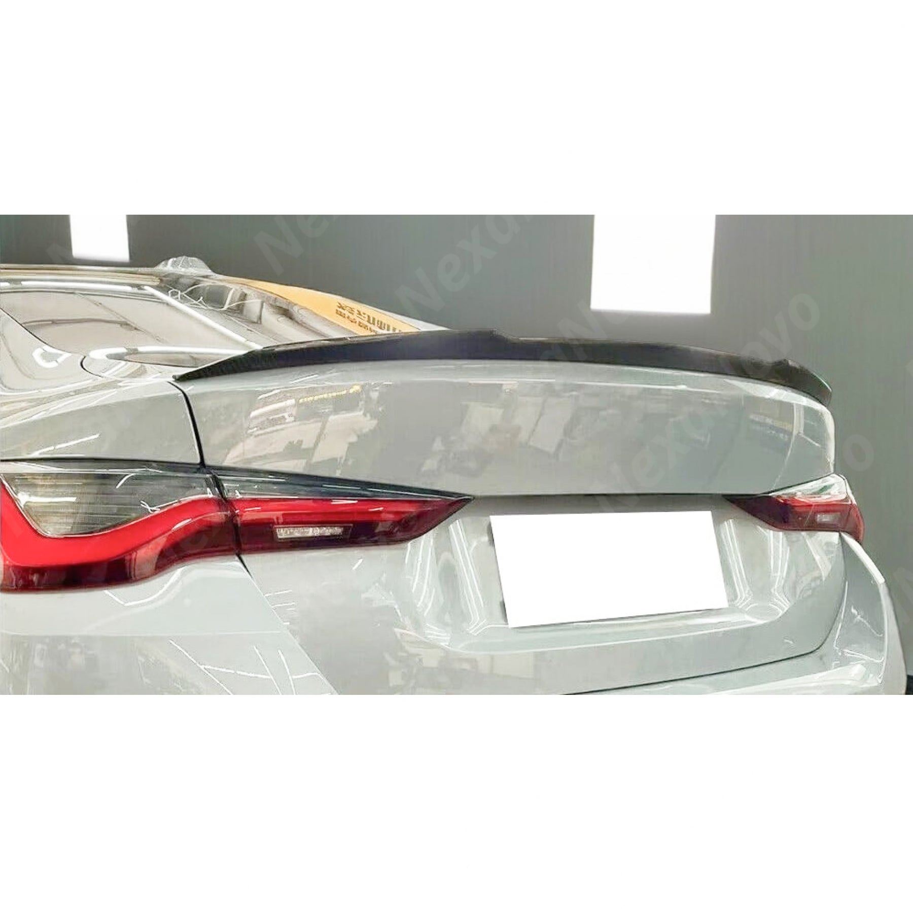 Gloss Black M4 Style Rear Trunk Wing Spoiler for 2022 BMW G26 4 Series NexaNovo