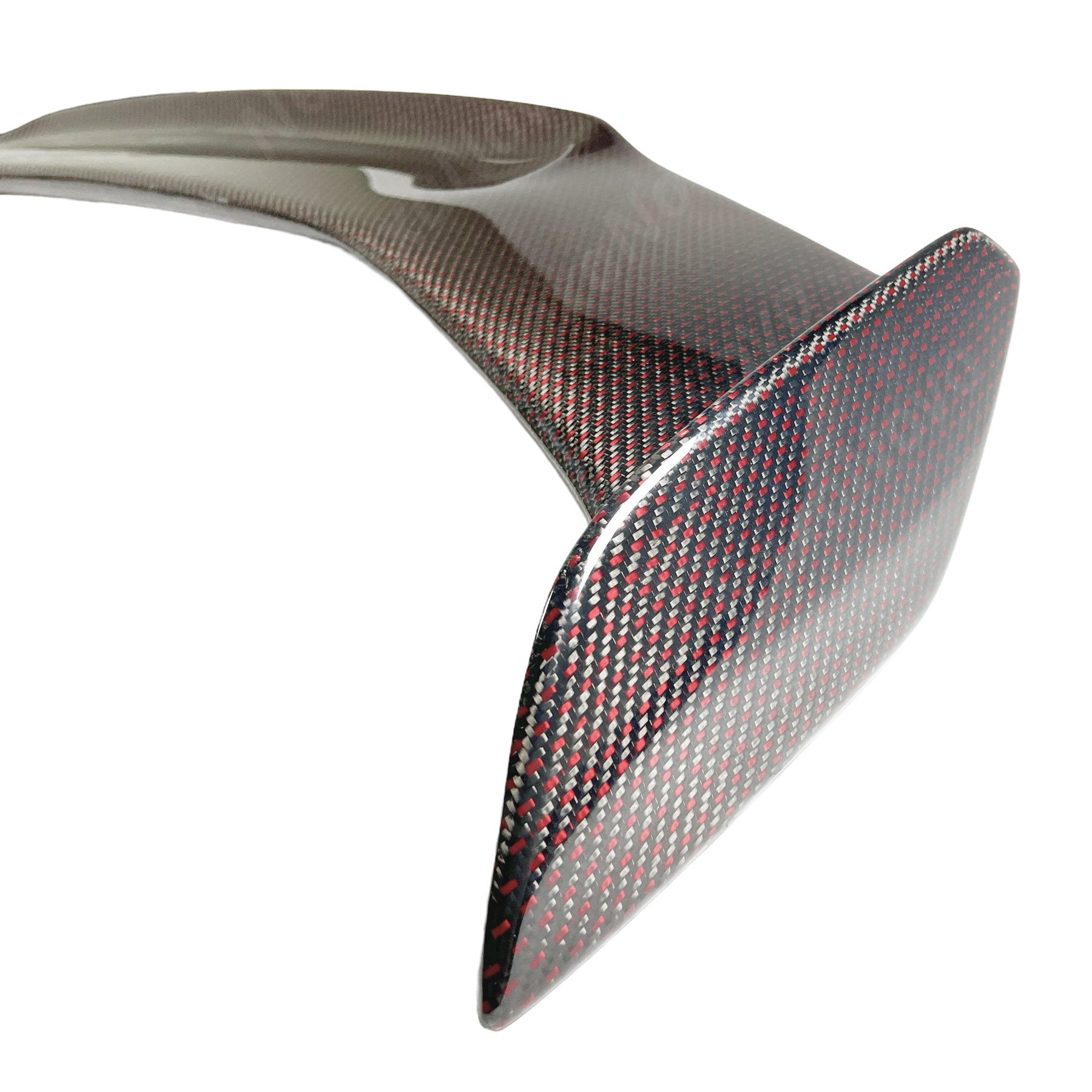 Lightweight Red Carbon Fiber Rear Wing Spoiler for 2025 Honda Civic Type R FL5 by NexaNovo