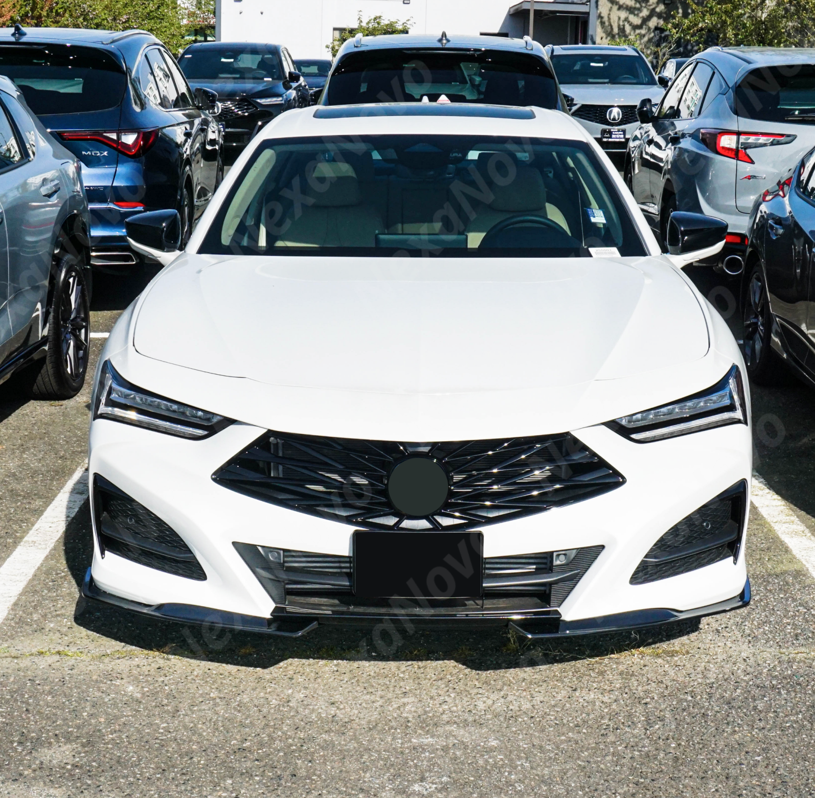 NexaNovo 2025 Acura TLX PU front spoiler Type S