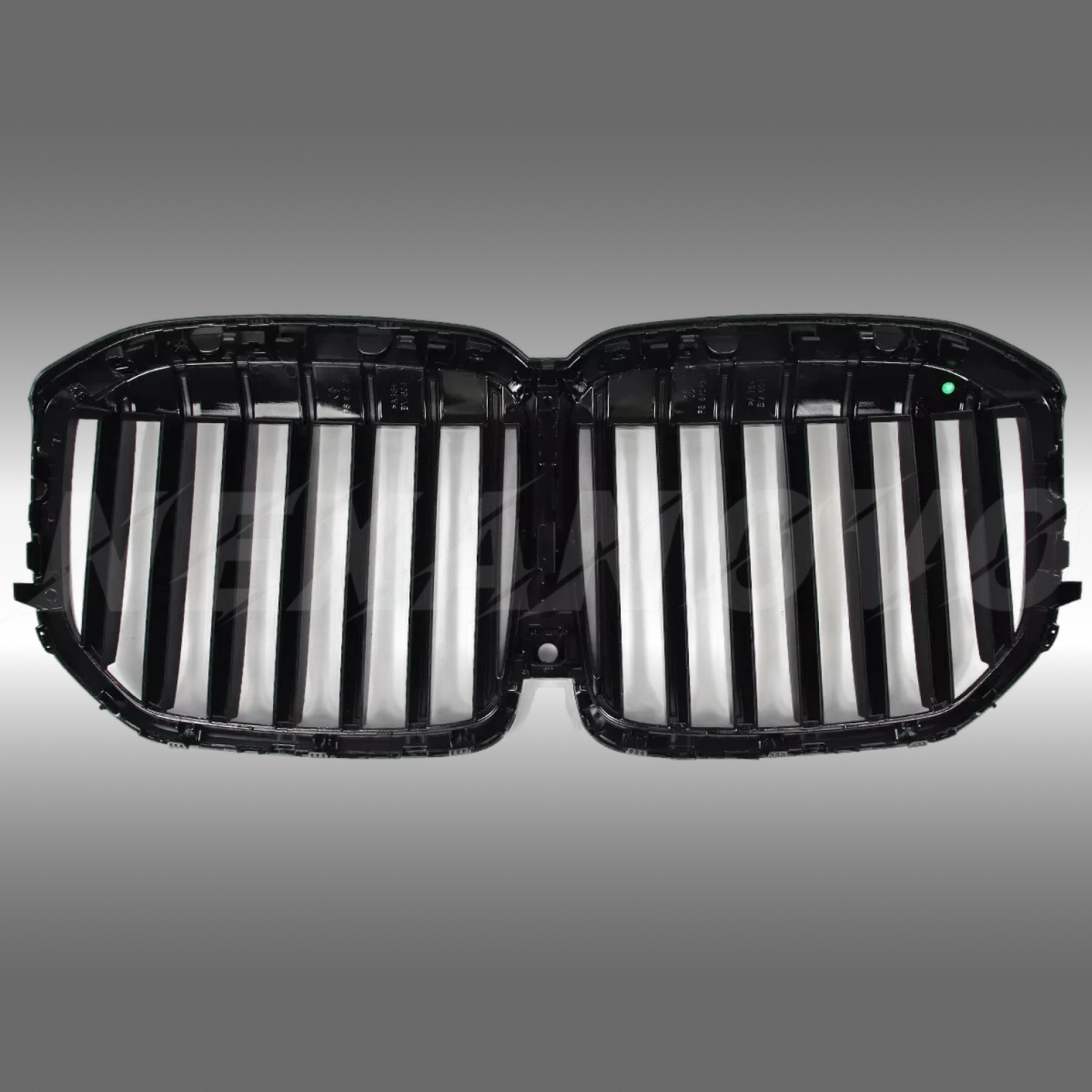 BMW X7 G07 LCI gloss black front kidney grilles – NexaNovo