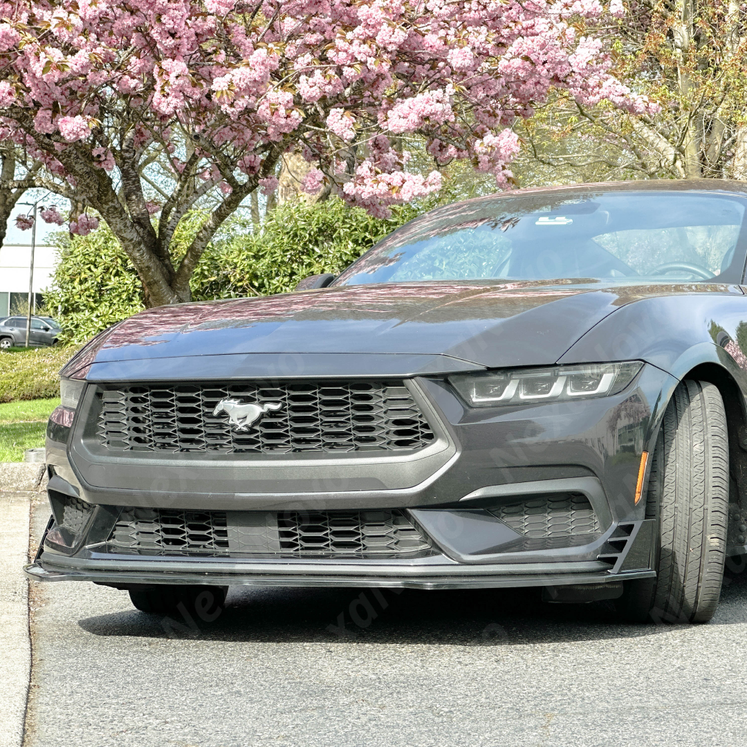 NexaNovo S650 Mustang front splitter aggressive look