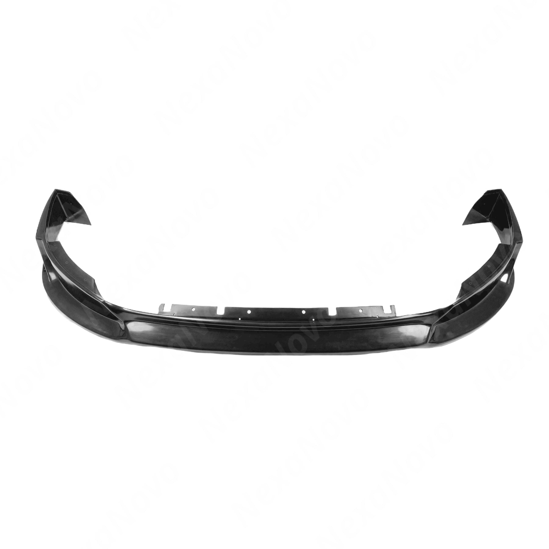 2013 Ford Mustang GT Black Front Splitter for Aerodynamic Performance by NexaNovo