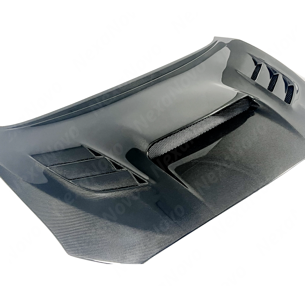 High-Quality Real Carbon Fiber Front Engine Hood for 2016 Subaru WRX STI VA Chassis NexaNovo