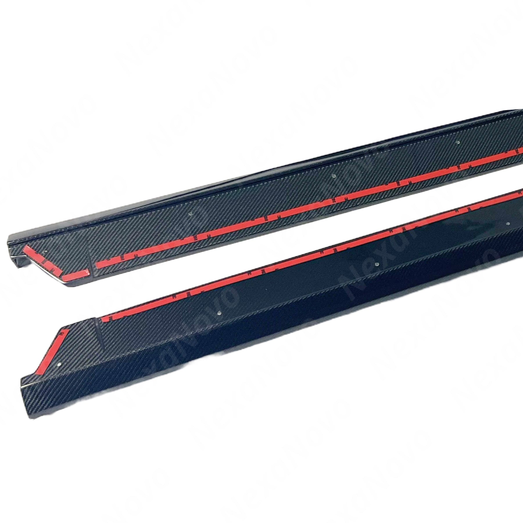 High-Quality Real Carbon Fiber Side Skirts Kit for 2022 Toyota Corolla GR by NevaNovo