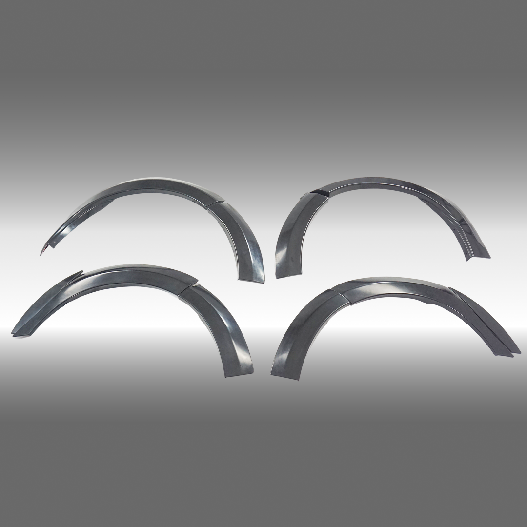 NexaNovo front fender flares mud splash guard wheel eyebrow on a 2022 Honda Civic Hatchback