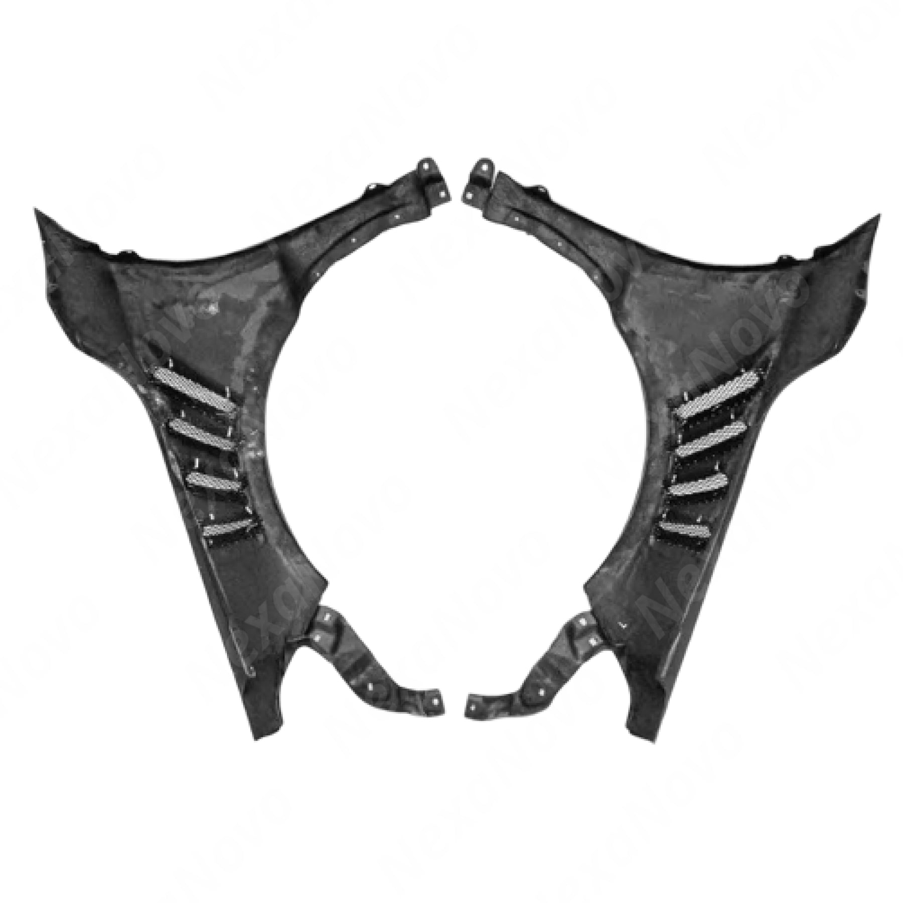 NexaNovo carbon fiber fenders for Civic Type R Hatchback trims 2025