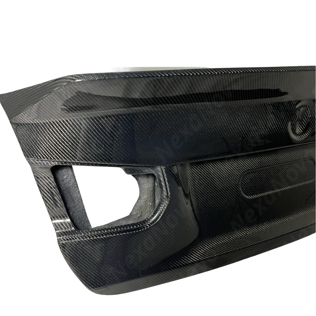 Lexus IS 250 2013-2015 real carbon fiber rear trunk lid replacement by NexaNovo