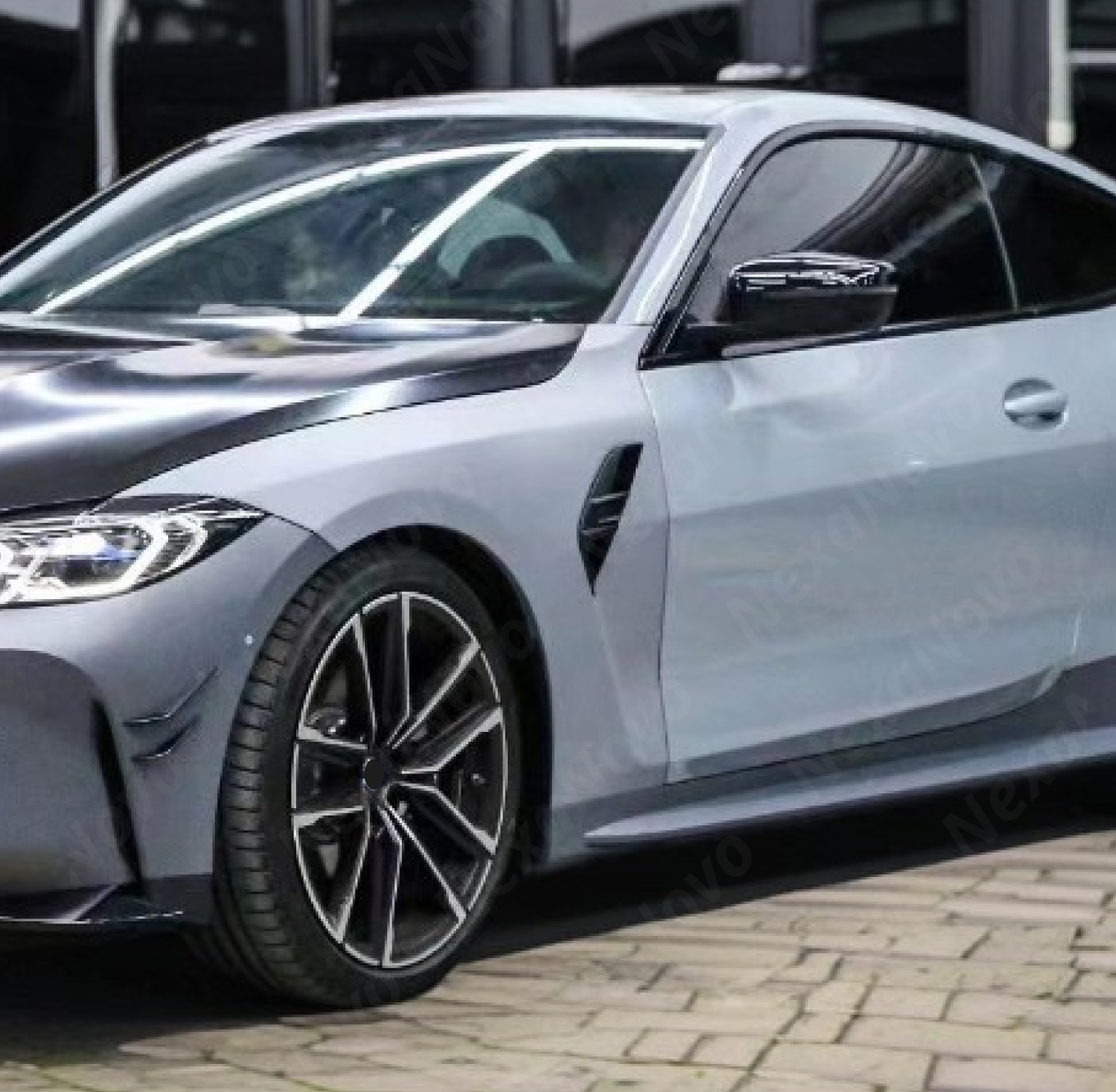 NexaNovo sleek and aggressive front fenders for 2024 BMW G26.