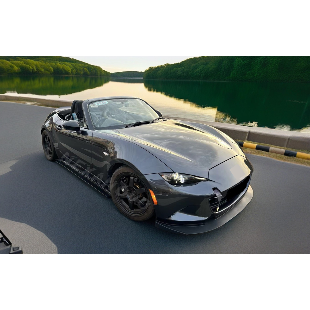 NexaNovo Polyurethane Front Bumper Lip Spoiler for Mazda MX-5 Miata ND(2016-2024)