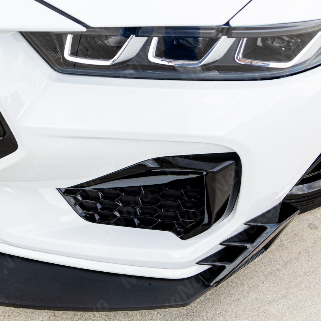 Front Bumper Lip Splitter for S650 Ford Mustang(2024+) NexaNovo