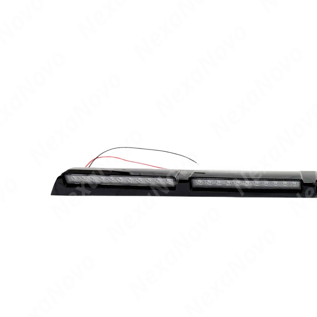 Fits Cybertrunk 2024-2026 Glossy Black Roof Light Top Lamp Four Light Bars NexaNovo