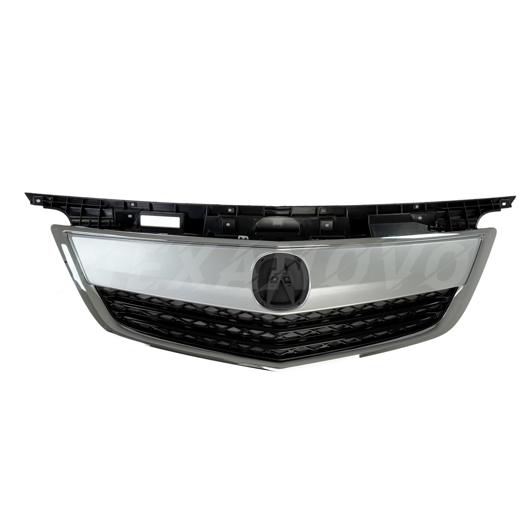 Acura TL 2012 bumper grille silver finish NexaNovo