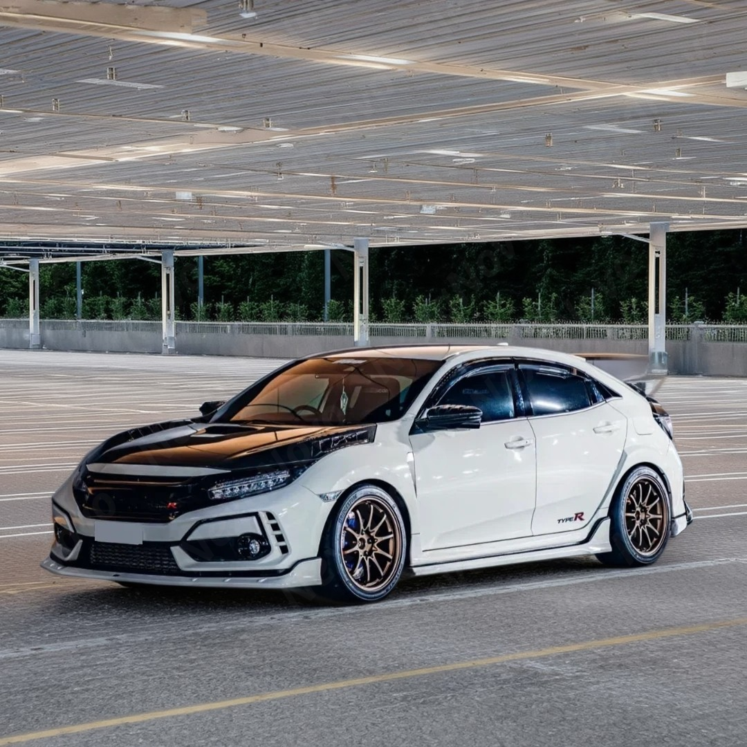 Carbon fiber side skirt trim 2018 Civic FK8 – NexaNovo
