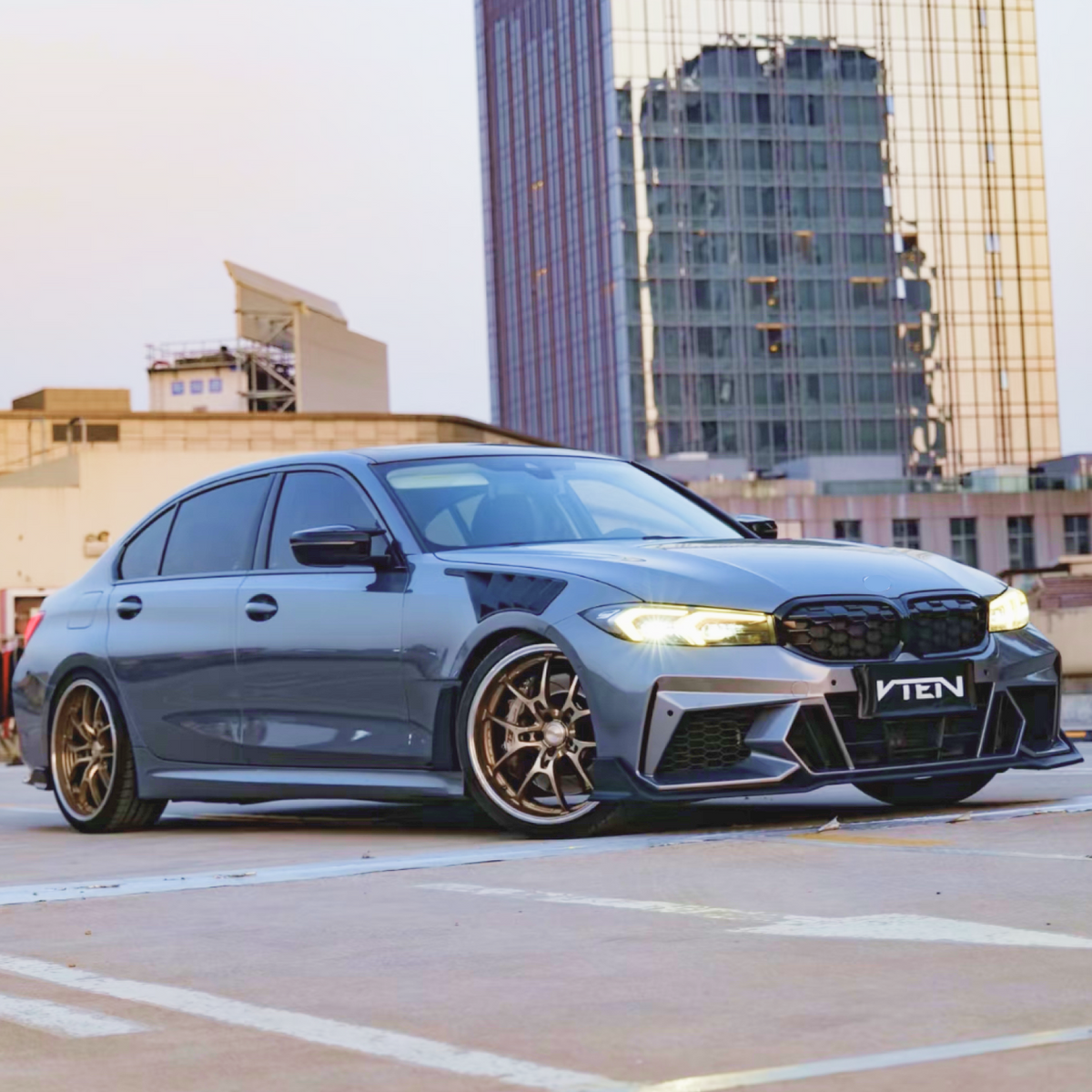 2020 BMW G20 side fender and bumper cover set NexaNovo