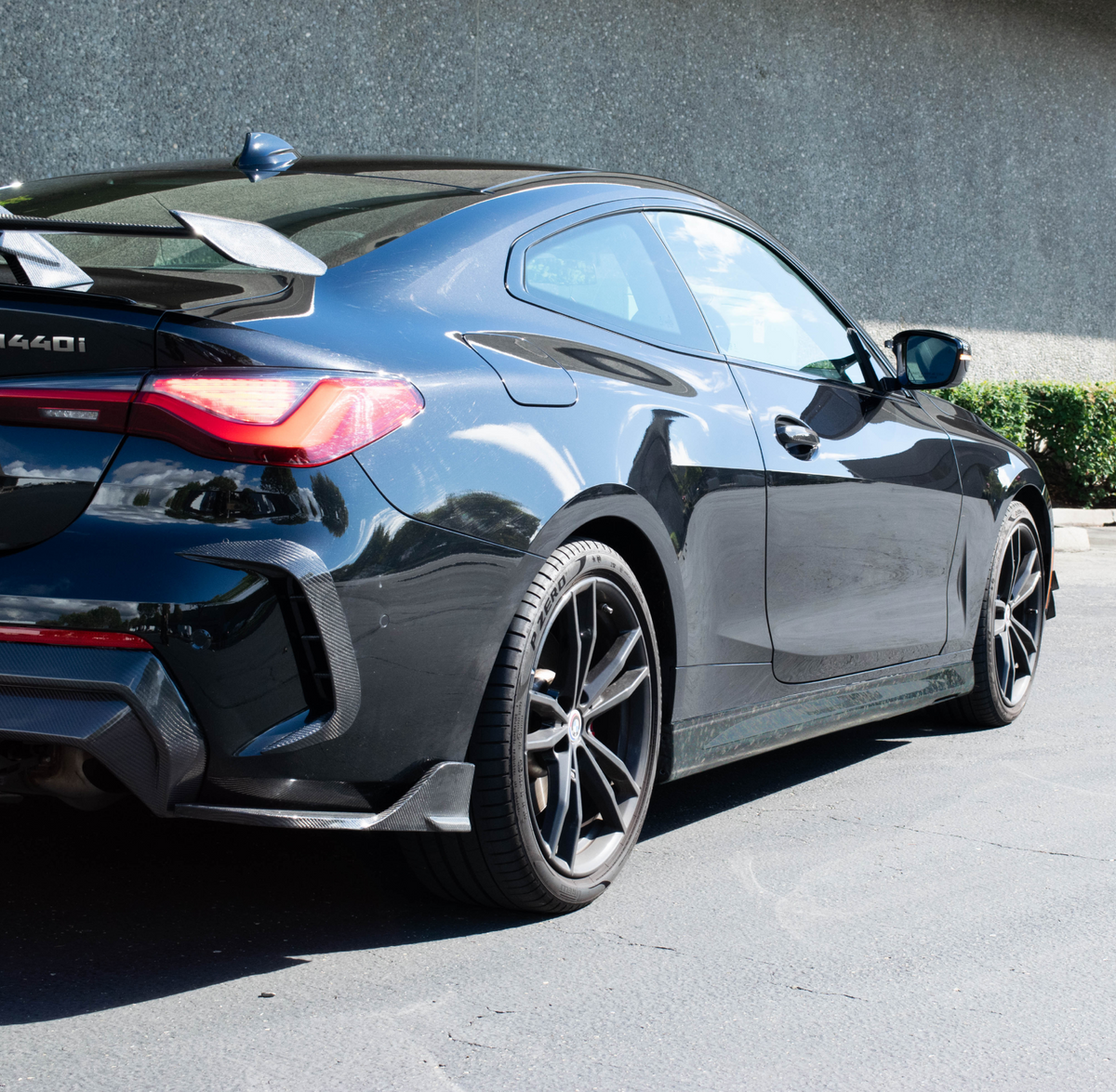 2022 BMW M440i G23 side body skirt extensions NexaNovo