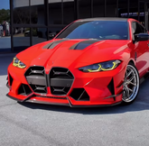 2022 M4 xDrive front lip grille fascia NexaNovo