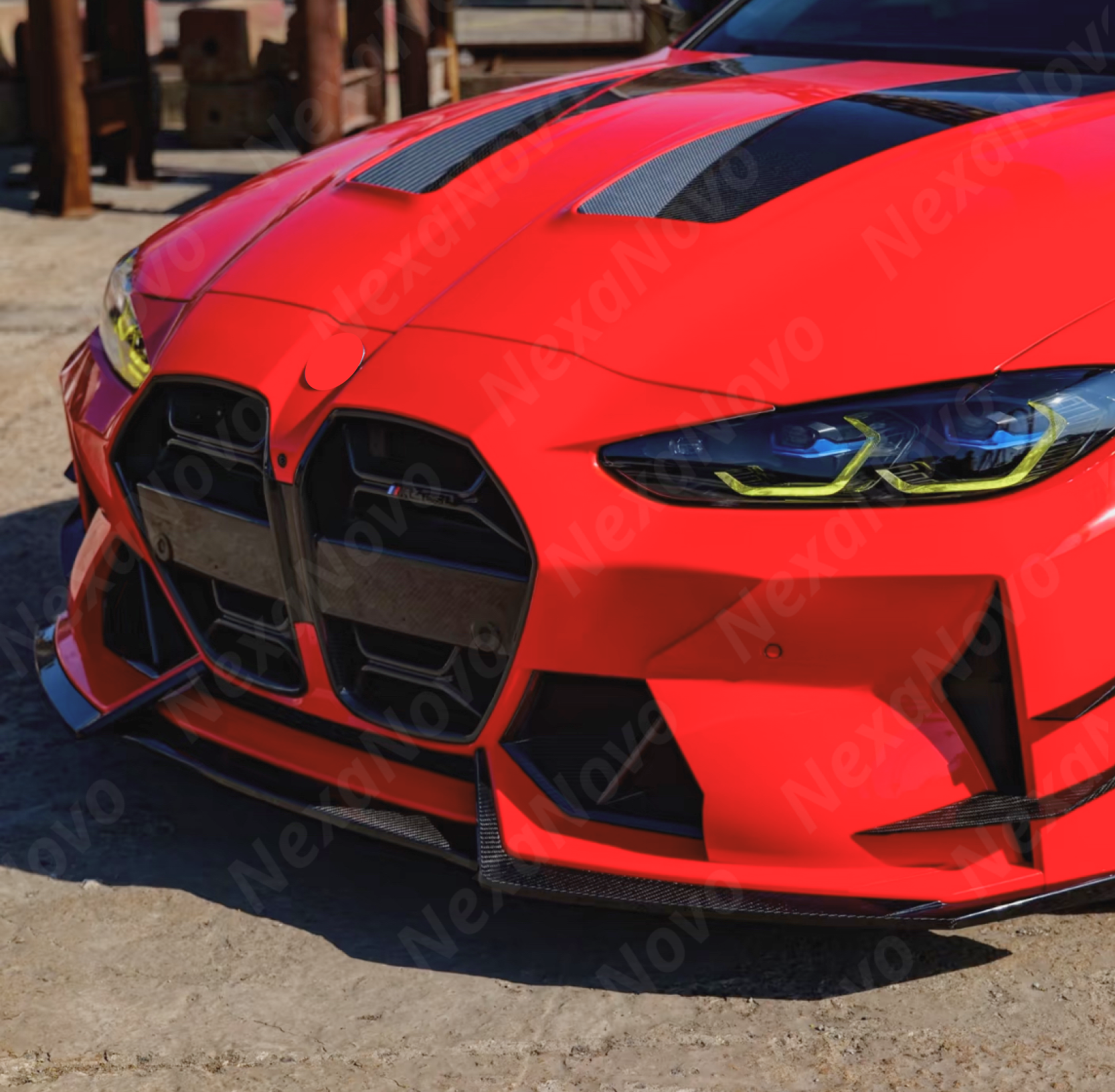 2023 M4 Competition xDrive front lip kit NexaNovo