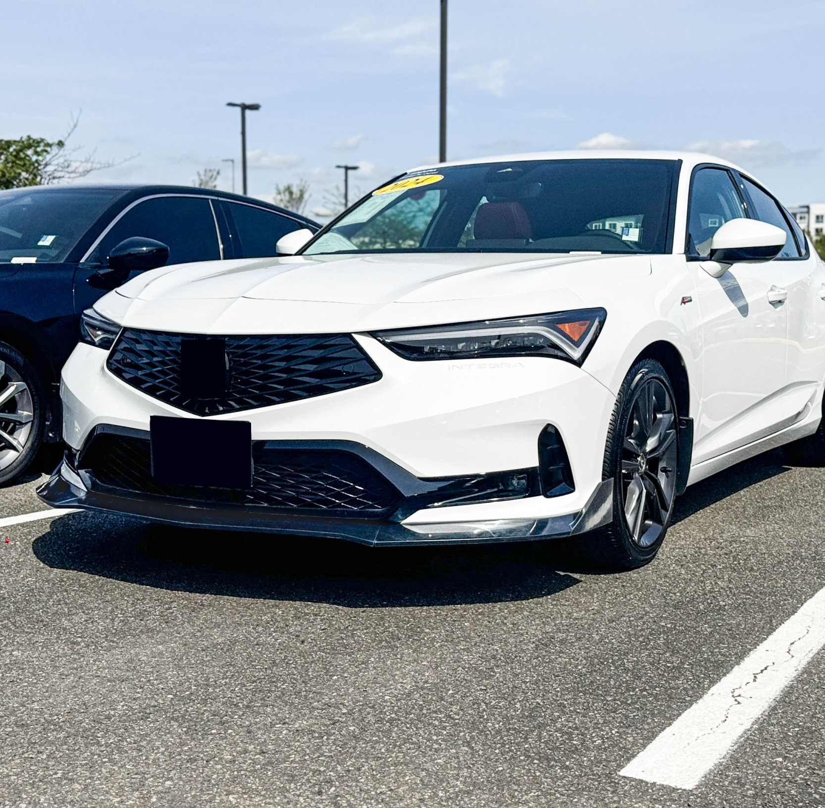Acura Integra 2024 lower bumper spoiler by NexaNovo