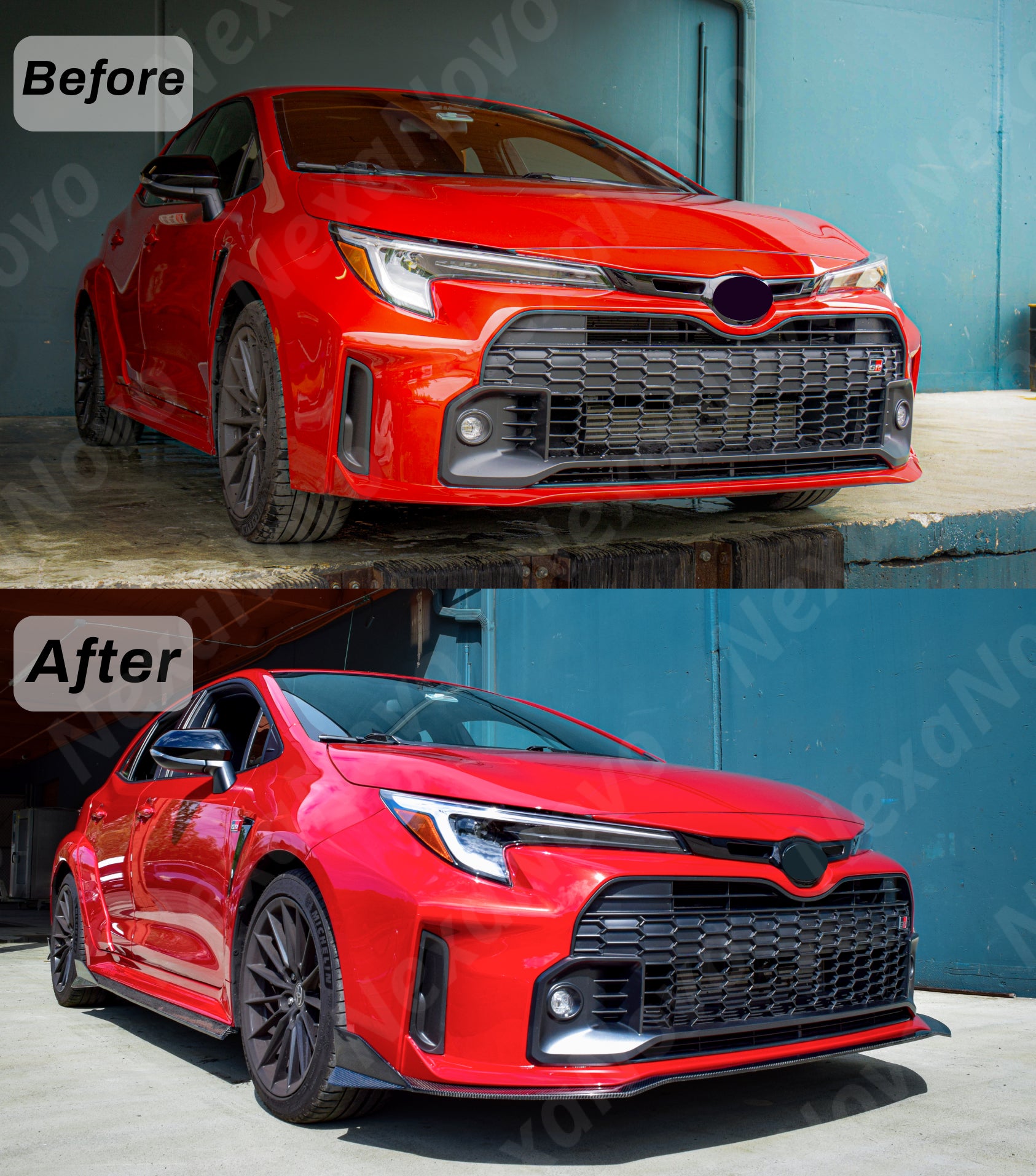 2024 Toyota GR Corolla full carbon fiber aero kit NexaNovo