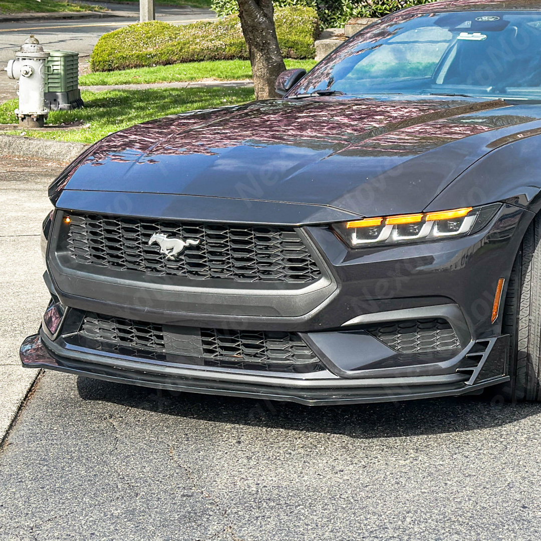 S650 Mustang front lip spoiler 2024 NexaNovo