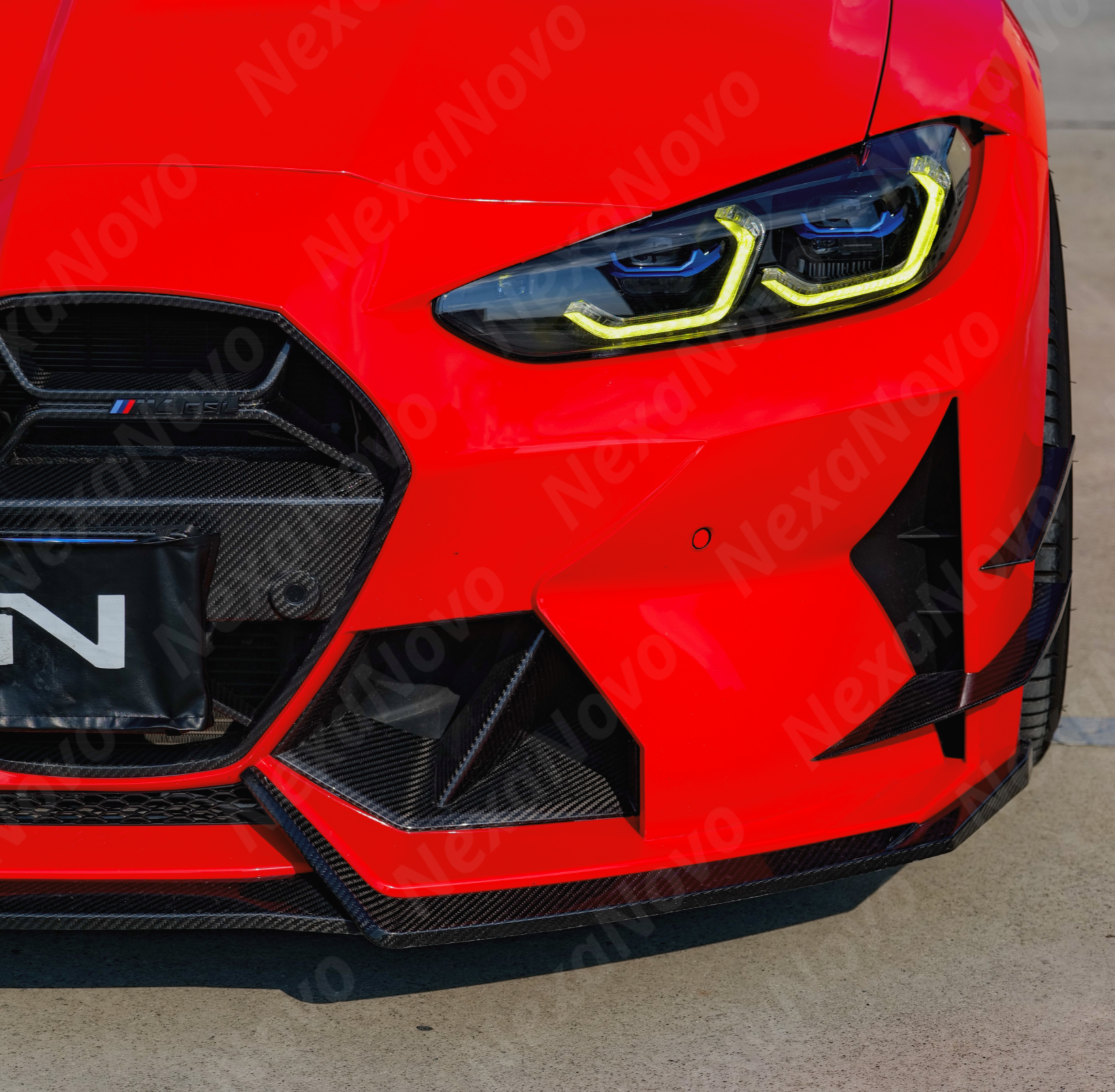 2021 BMW M4 front body kit upper grille NexaNovo