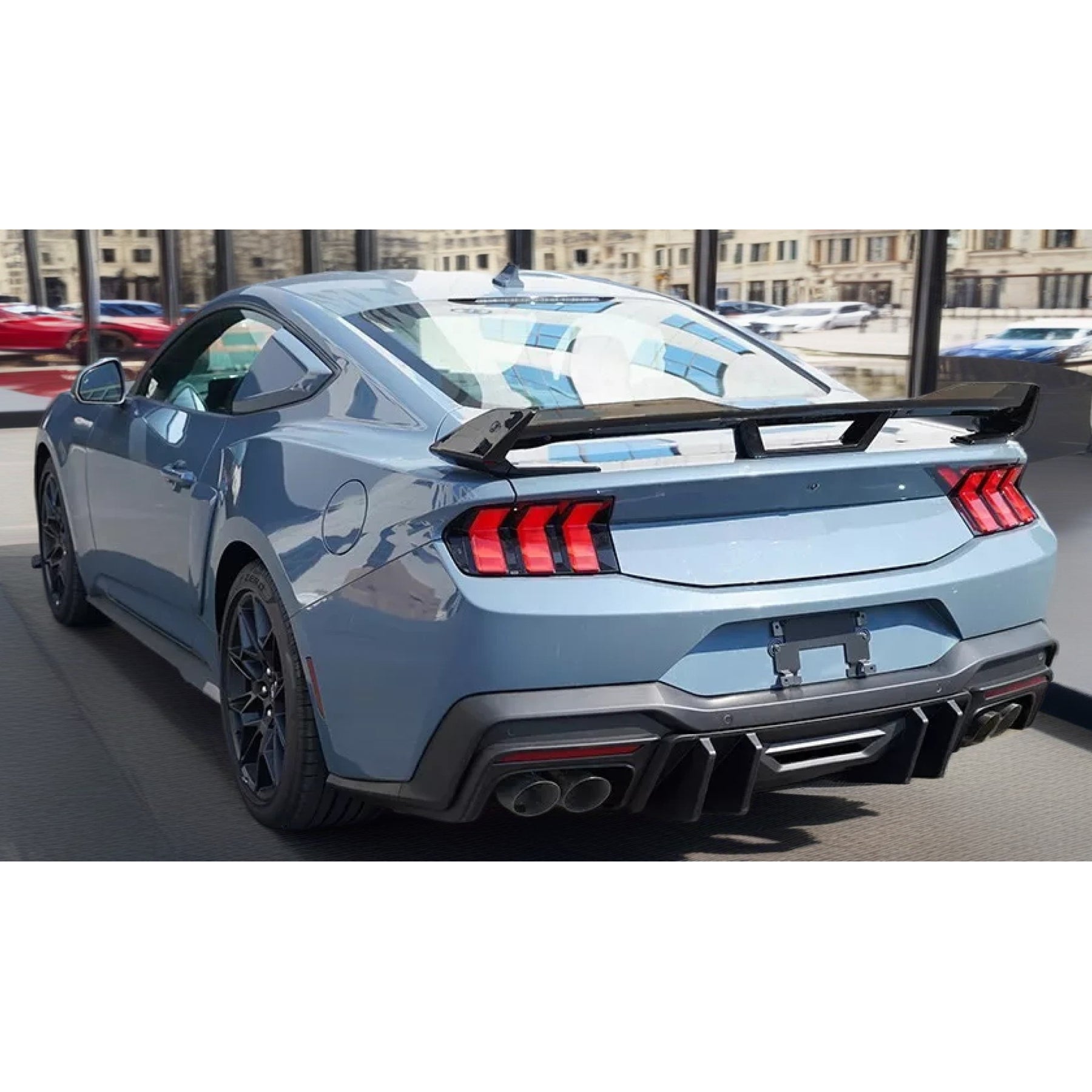 2025 Mustang EcoBoost Premium PP Rear Diffuser by NexaNovo