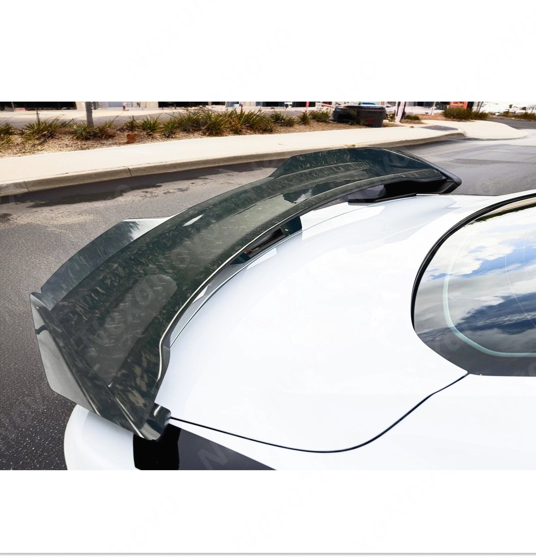 Premium Rear Wing Lip Spoiler for 2025 EcoBoost Coupe 2-Door by NexaNovo.