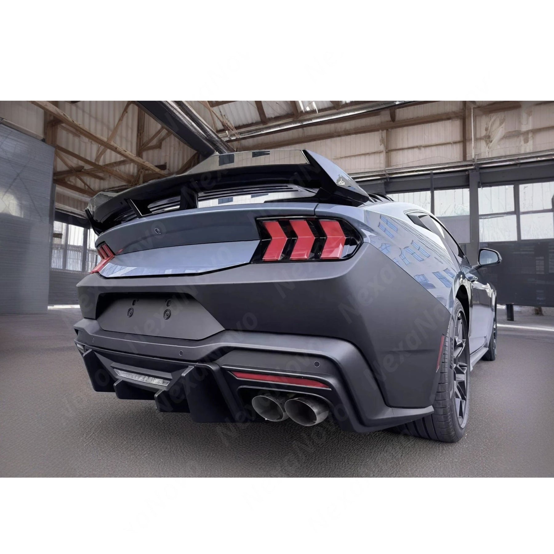 Ford Mustang EcoBoost Convertible rear bumper cover 2024, 2025 by NexaNovo.
