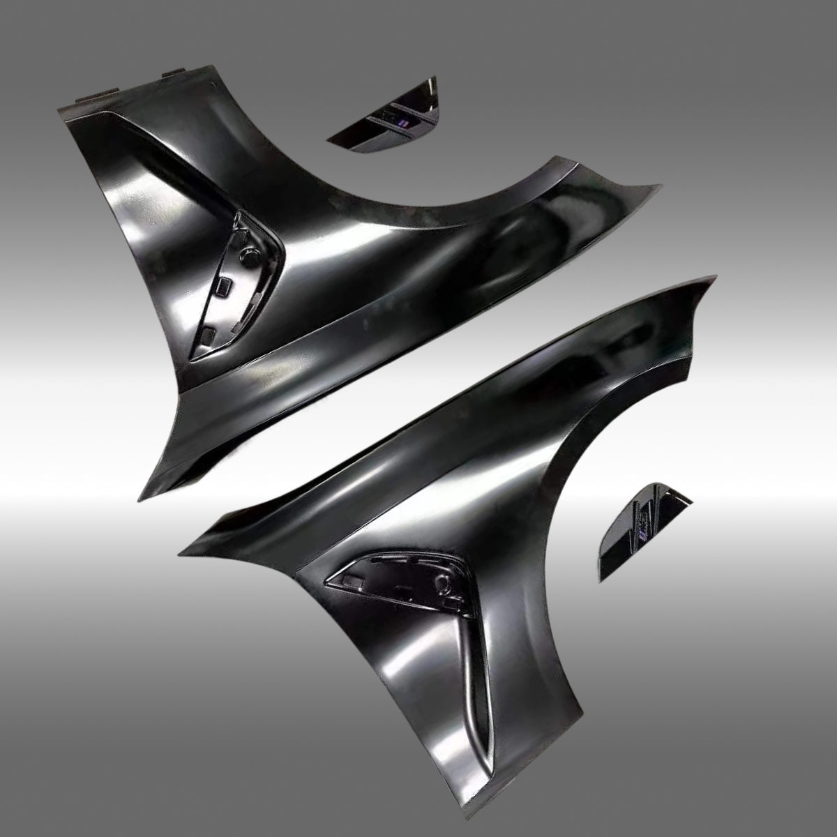 Front side fender panels for 2020 BMW G20 M3 style by NexaNovo