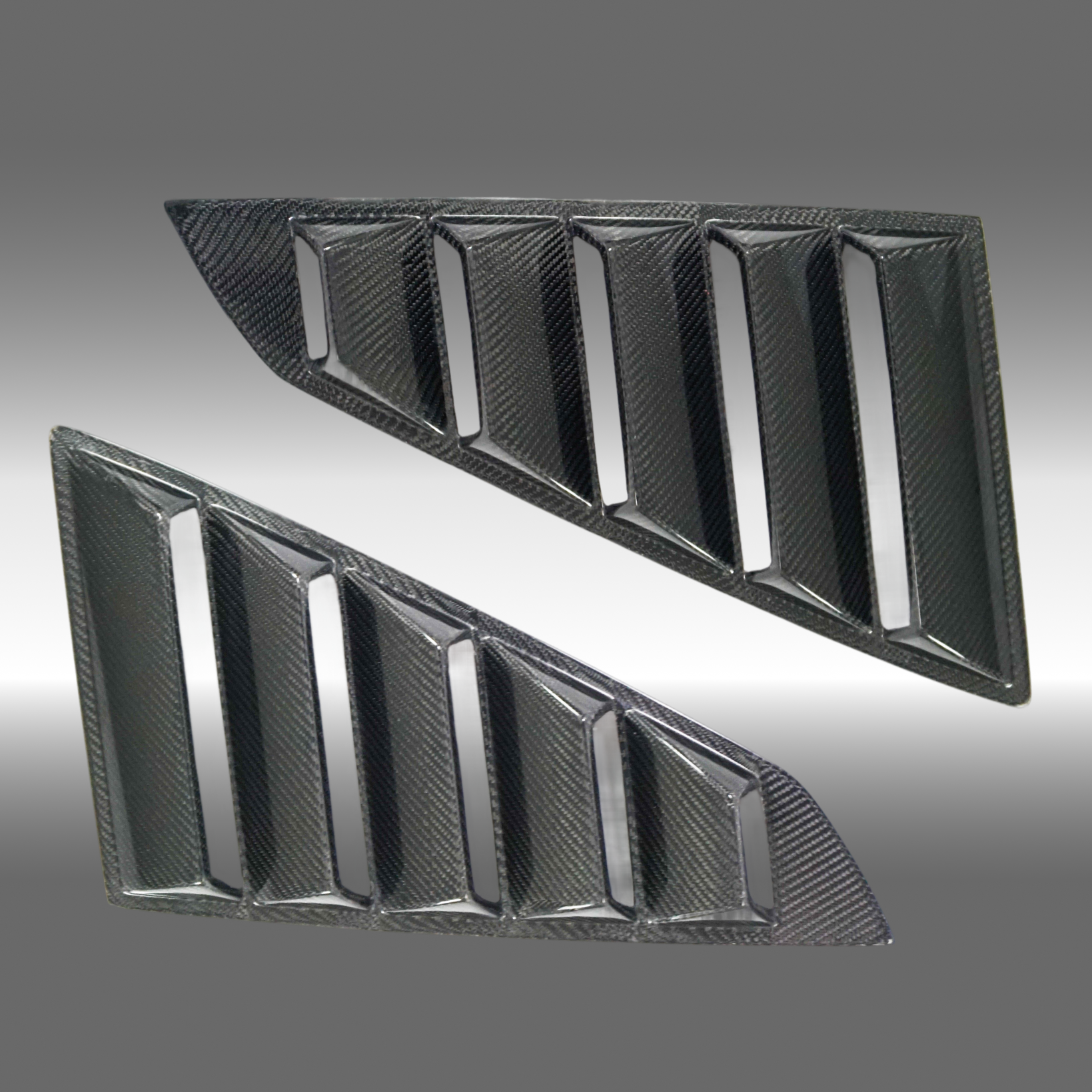 2024 Ford Mustang vented quarter louvers NexaNovo