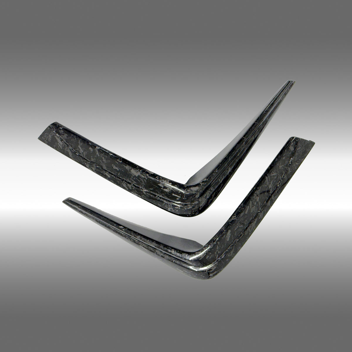 High-Performance TS Style Forged Carbon Fiber Front Vent Trim for GR86 2023 by NexaNovo.