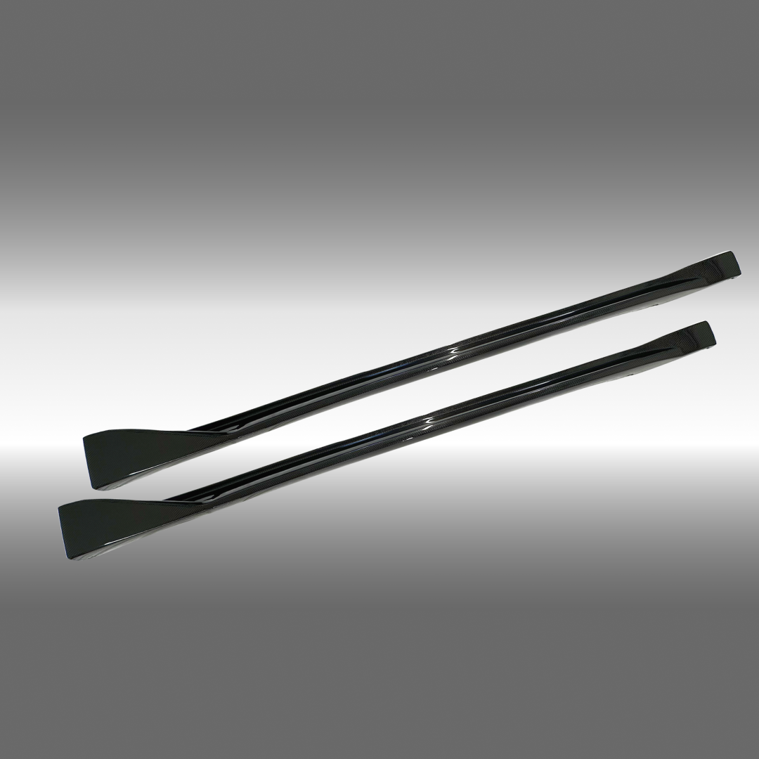 MP Style Carbon Fiber Side Skirts by NexaNovo for BMW G82 M4 Coupe 2022.