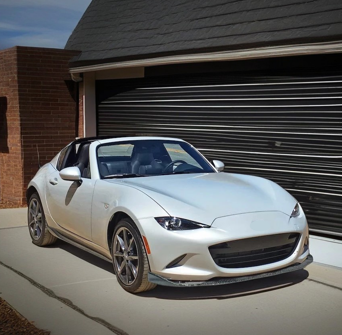 2017 Mazda MX-5 real carbon front lip spoiler by NexaNovo