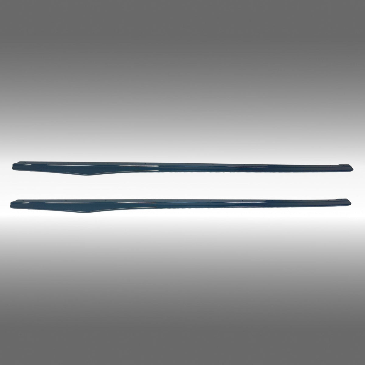 Fits BMW 420i Coupe, Convertible, Gran Coupe 2014-2020 gloss black side body skirts splitters under spoiler by NexaNovo.