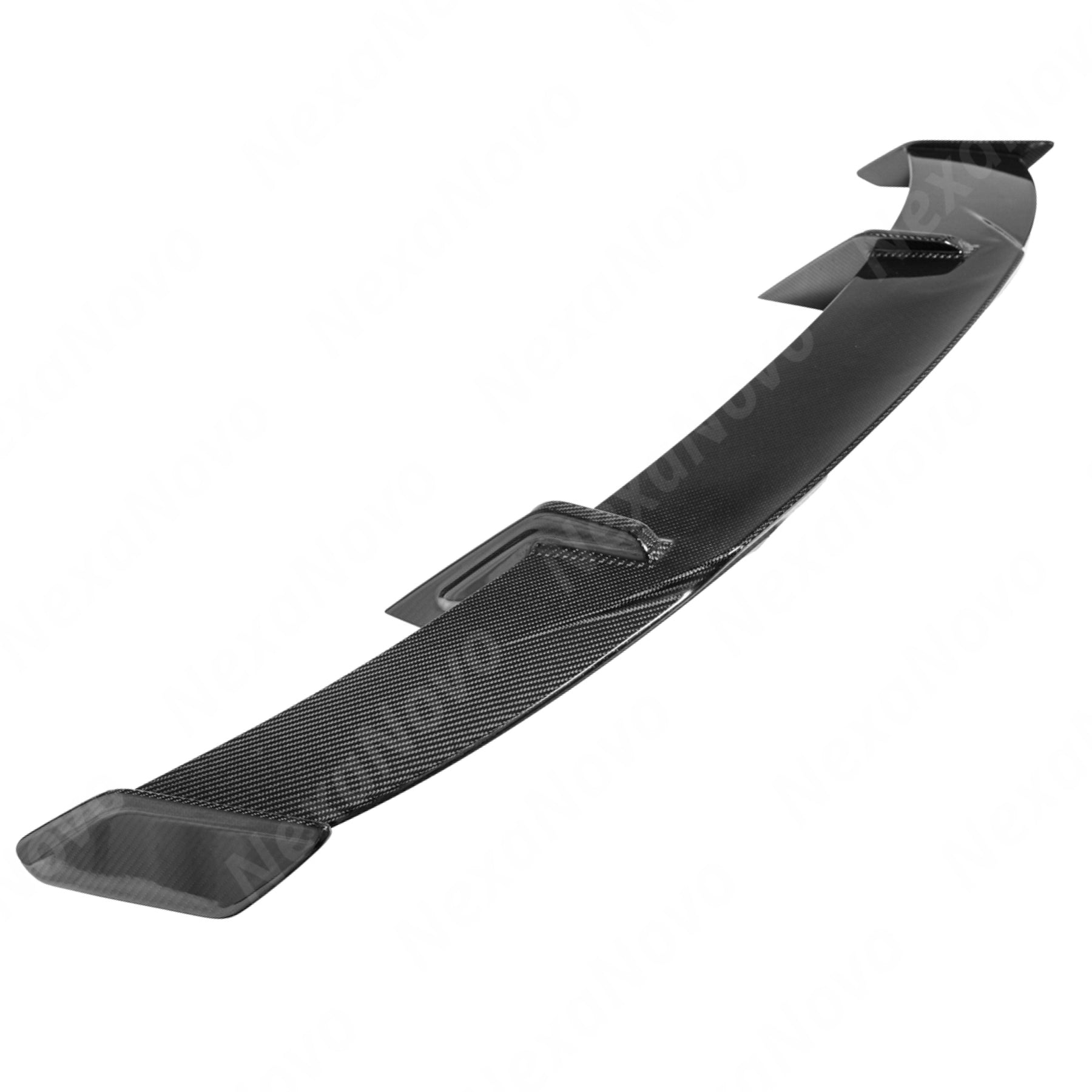 BMW M4 2025 carbon fiber rear trunk spoiler upgrade by NexaNovo.