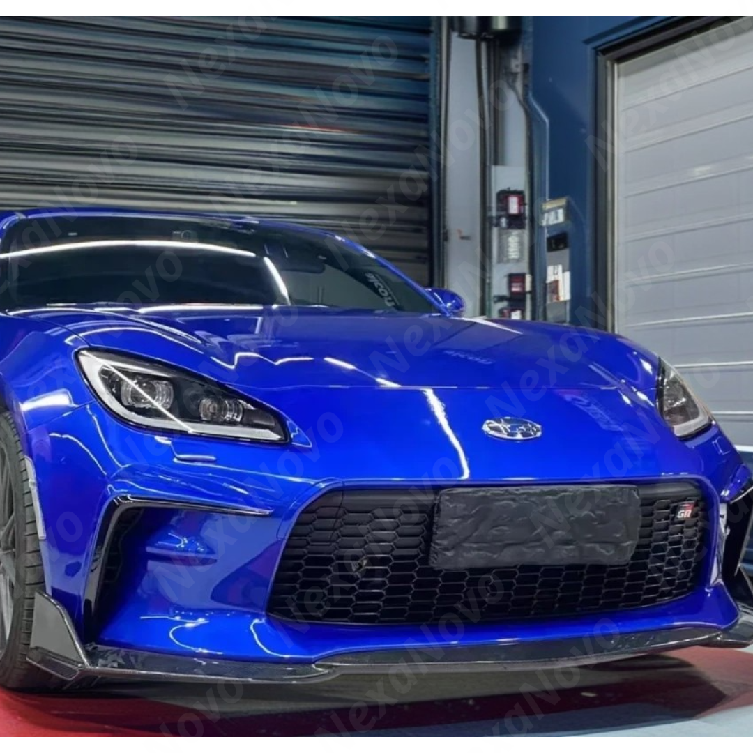 High-performance carbon fiber lower bumper spoiler for 2022 Subaru BRZ by NexaNovo