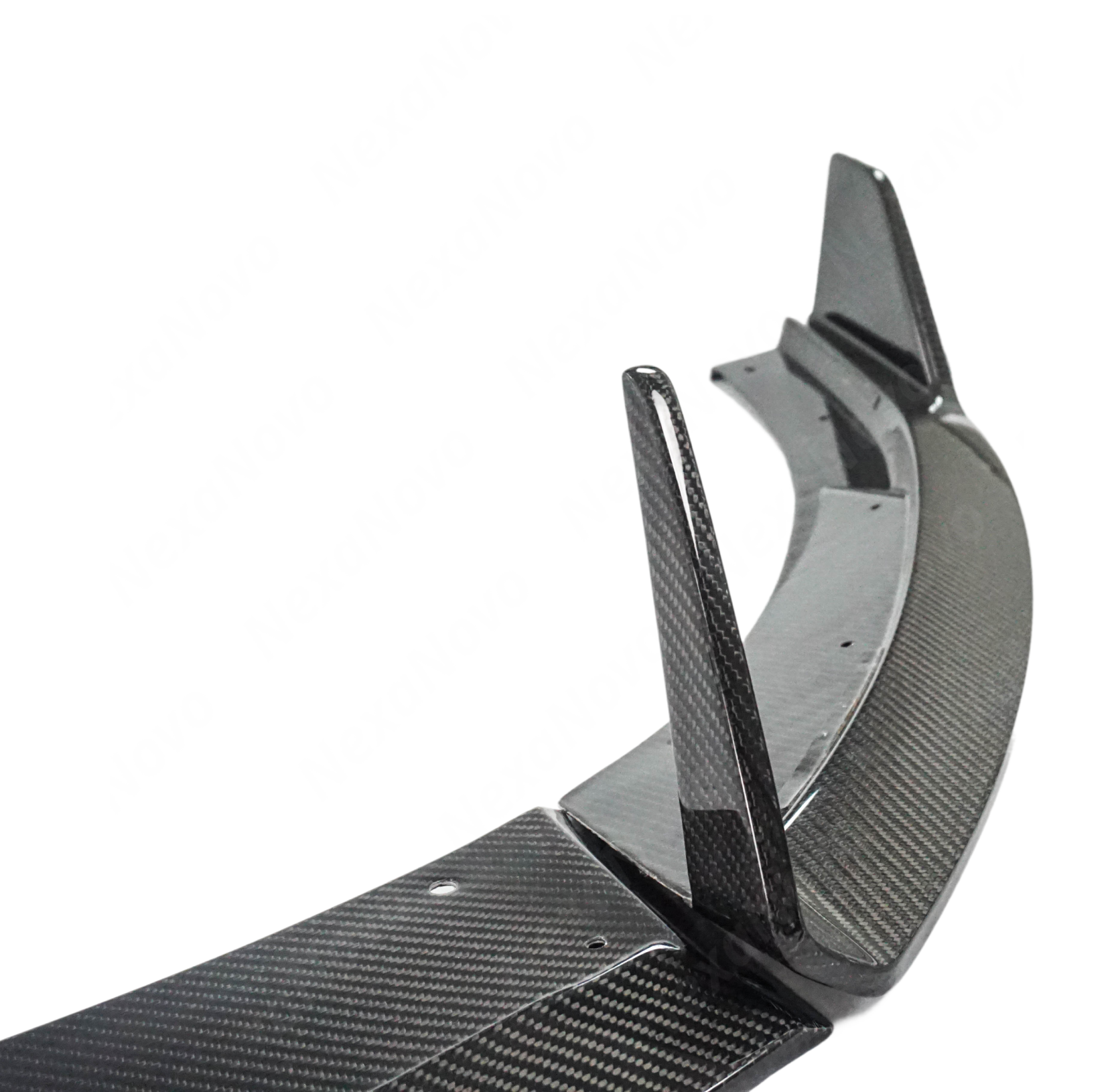 2025 Kia K5 real carbon fiber aerodynamic front splitter by NexaNovo.