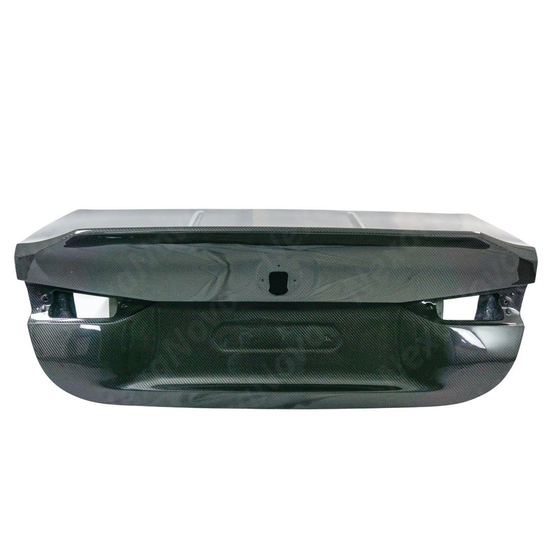 Carbon fiber trunk upgrade for 2021 BMW G82 M4 Coupe by NexaNovo.